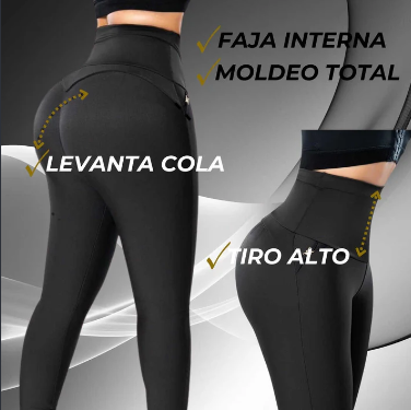 NUEVO LEGGINGS CON FAJA (A2) - LEVANTACOLA