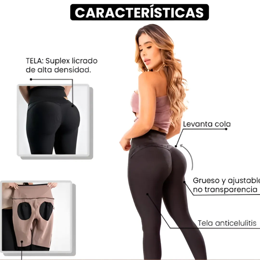 NUEVO LEGGINGS CON FAJA (A2) - LEVANTACOLA