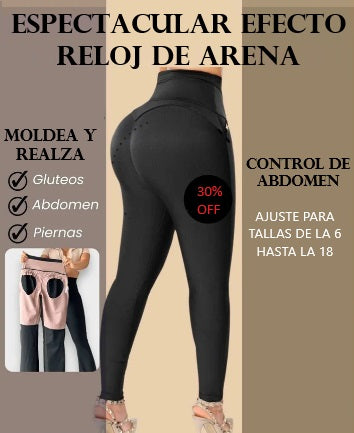 NUEVO LEGGINGS CON FAJA (A2) - LEVANTACOLA