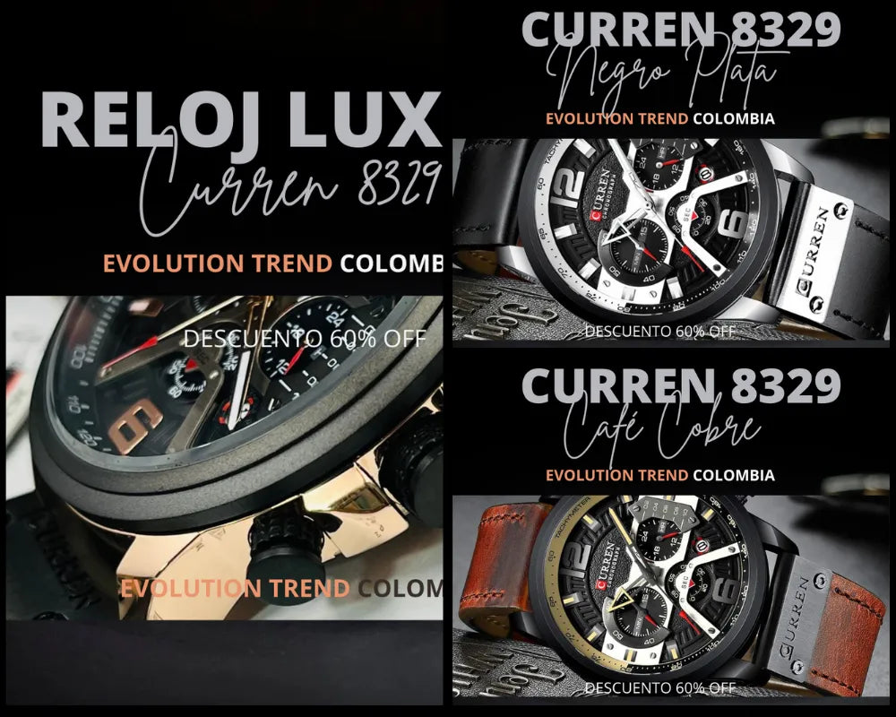 RELOJ LUX ORIGINAL CURREN-8329